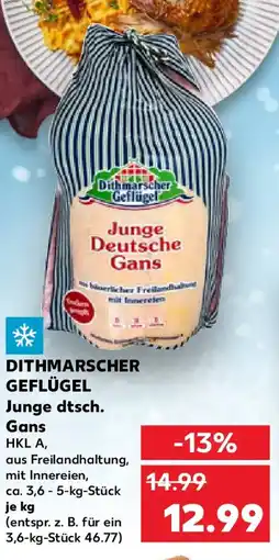 Kaufland DITHMARSCHER GEFLÜGEL Junge dtsch. Gans Angebot