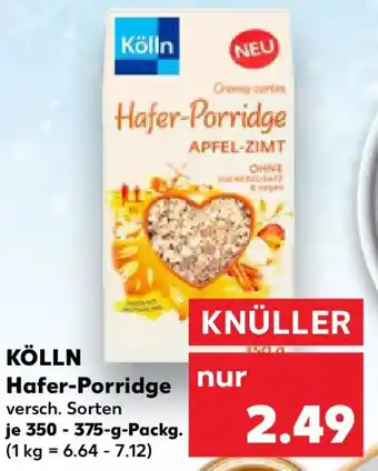Kaufland KÖLLN Hafer-Porridge Angebot
