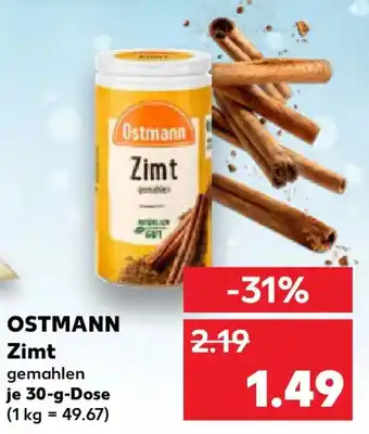 Kaufland OSTMANN Zimt Angebot