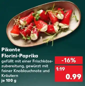 Kaufland Pikante Florini-Paprika Angebot