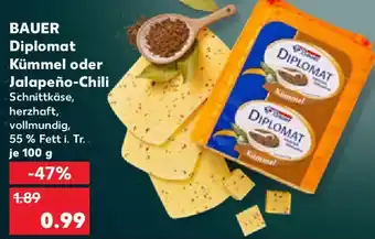 Kaufland BAUER Diplomat Kümmel oder Jalapeño-Chili Angebot