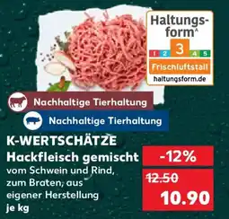 Kaufland K-WERTSCHÄTZE Hackfleisch gemischt Angebot