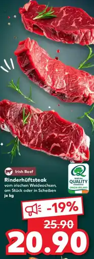 Kaufland Irish Beef Rinderhüftsteak Angebot