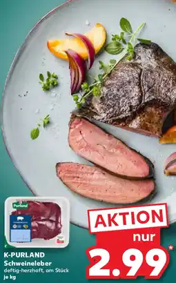 Kaufland K-PURLAND Schweineleber Angebot
