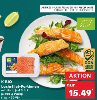 Kaufland K-BIO Lachsfilet-Portionen Angebot