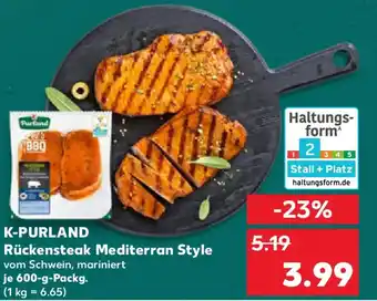 Kaufland K-PURLAND Rückensteak Mediterran Style Angebot