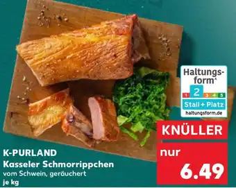 Kaufland K-PURLAND Kasseler Schmorrippchen Angebot