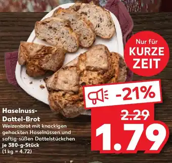 Kaufland Haselnuss- Dattel-Brot Angebot