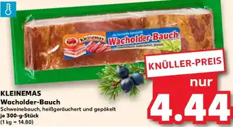 Kaufland KLEINEMAS Wacholder-Bauch Angebot