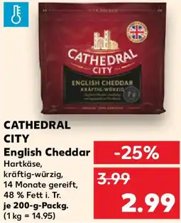 Kaufland CATHEDRAL CITY English Cheddar Angebot