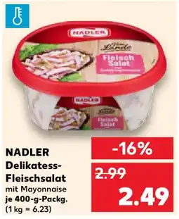 Kaufland NADLER Delikatess- Fleischsalat Angebot