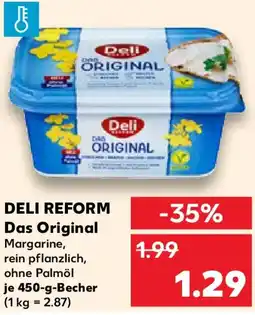 Kaufland DELI REFORM Das Original Angebot