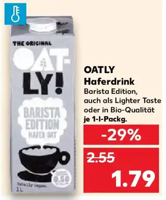 Kaufland OATLY Haferdrink Angebot