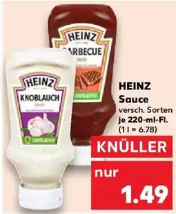 Kaufland HEINZ Sauce Angebot