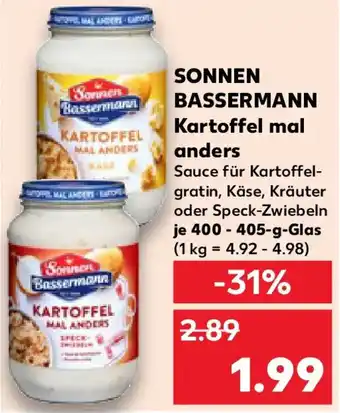 Kaufland SONNEN BASSERMANN Kartoffel mal anders Angebot