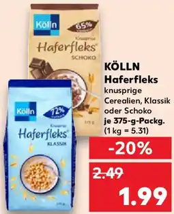 Kaufland KÖLLN Haferfleks Angebot