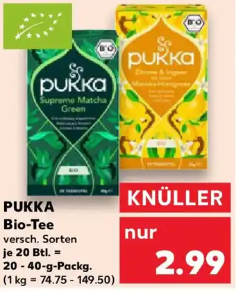 Kaufland PUKKA Bio-Tee Angebot