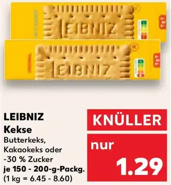 Kaufland LEIBNIZ Kekse Angebot