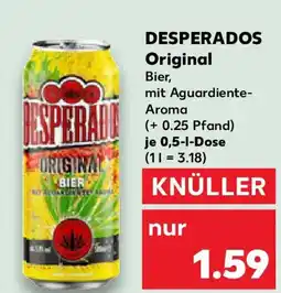 Kaufland DESPERADOS Original Angebot