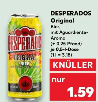 Kaufland DESPERADOS Original Angebot