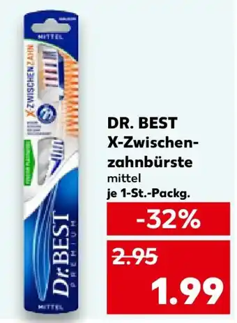 Kaufland DR. BEST X-Zwischenzahnbürste Angebot