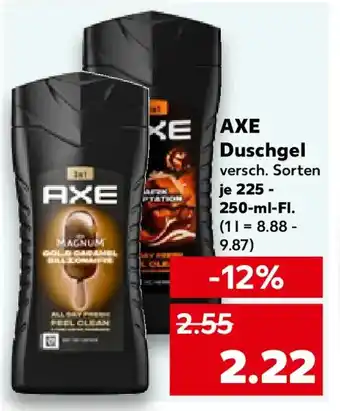 Kaufland AXE Duschgel Angebot