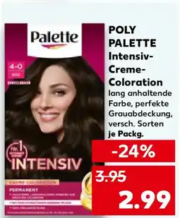Kaufland POLY PALETTE Intensiv- Creme- Coloration Angebot