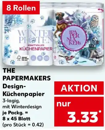Kaufland THE PAPERMAKERS Design- Küchenpapier Angebot
