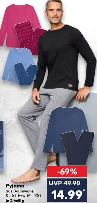 Kaufland LOOKS Pyjama Angebot