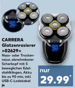 Kaufland CARRERA Glatzenrasierer 02629 Angebot