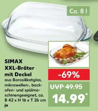 Kaufland SIMAX XXL-Bräter mit Deckel Angebot