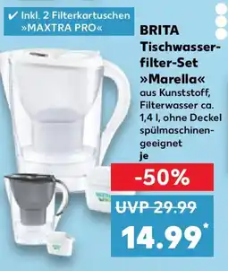 Kaufland BRITA Tischwasser- filter-Set Marella Angebot