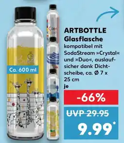 Kaufland ARTBOTTLE Glasflasche Angebot