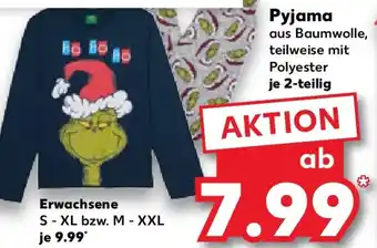 Kaufland Pyjama Erwachsene Angebot