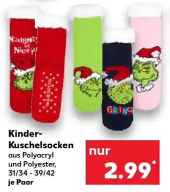 Kaufland Kinder- Kuschelsocken Angebot