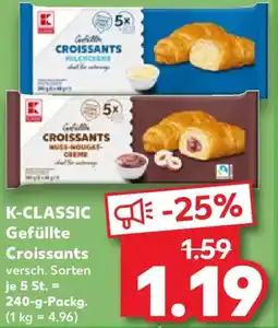Kaufland K-CLASSIC Gefüllte Croissants Angebot