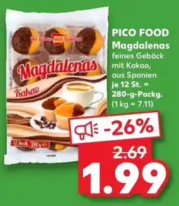 Kaufland PICO FOOD Magdalenas Angebot