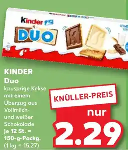 Kaufland KINDER Duo Angebot