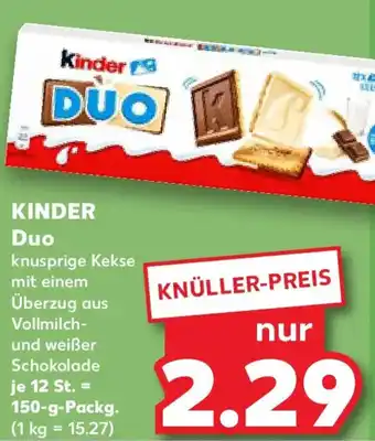 Kaufland KINDER Duo Angebot