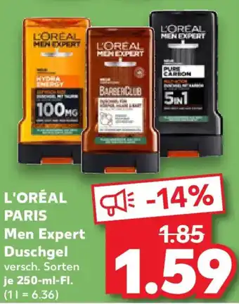 Kaufland L'ORÉAL PARIS Men Expert Duschgel Angebot