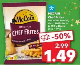 Kaufland MCCAIN Chef Frites Angebot