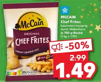 Kaufland MCCAIN Chef Frites Angebot