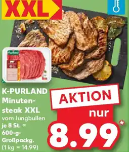 Kaufland K-PURLAND Minuten- steak XXL Angebot