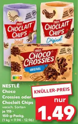 Kaufland NESTLÉ Choco Crossies oder Choclait Chips Angebot