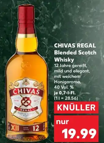 Kaufland CHIVAS REGAL Blended Scotch Whisky Angebot
