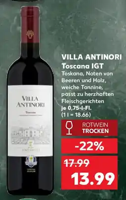 Kaufland VILLA ANTINORI Toscana IGT Angebot