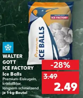 Kaufland WALTER GOTT ICE FACTORY Ice Balls Angebot