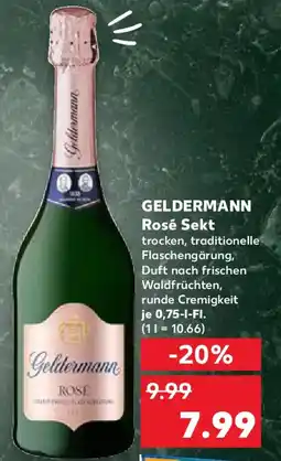 Kaufland GELDERMANN Rosé Sekt Angebot