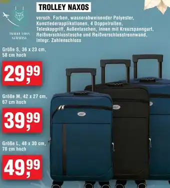 Handelshof Trolley naxos Angebot