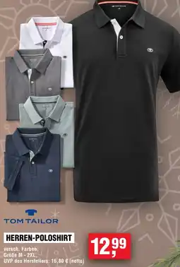 Handelshof Tom tailor herren-poloshirt Angebot